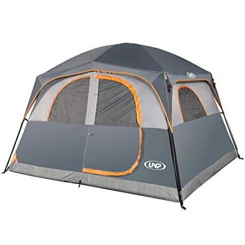 UNP 6-Person Family Tent 90sqft 78in Standing Height