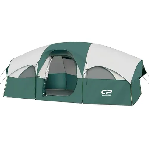 CAMPROS CP 8-Person Tent with Divider Room