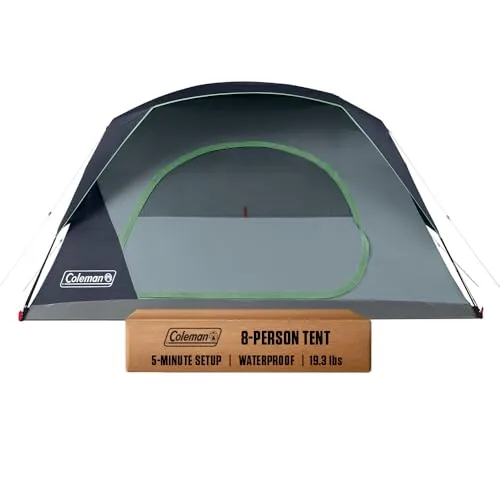 Coleman Skydome 4-Person Tent Fast Setup 12x9ft