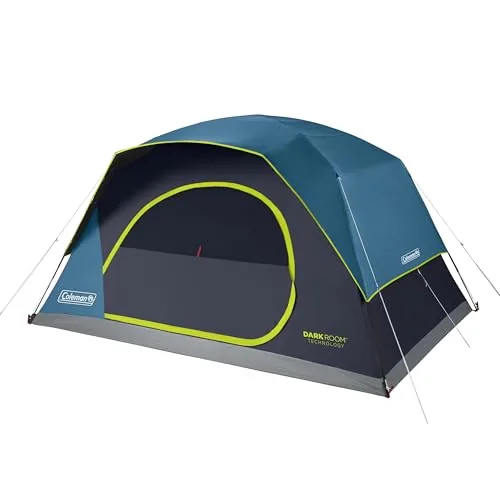 Coleman Skydome Dark Room Tent 4-10 Person Setup