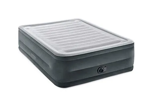 Intex Queen Dura-Beam 22in Air Mattress Built-In Pump