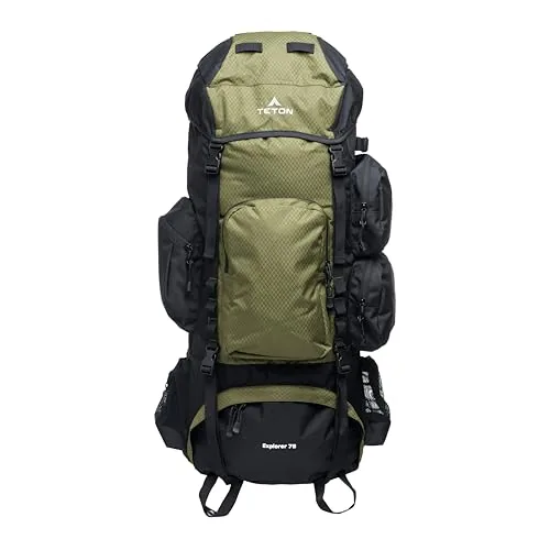 TETON Sports 75L Explorer Internal Frame Backpack