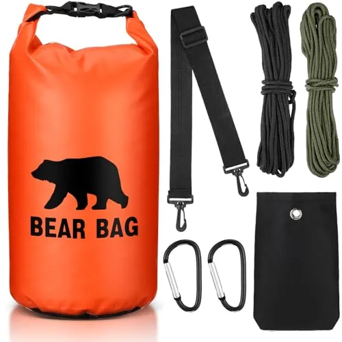 Foilswirl Bear Bag Hanging Kit 10L Ultralight Orange