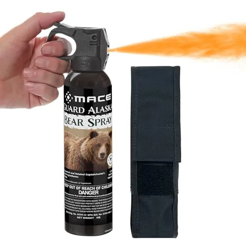 Mace Bear Spray 9oz Max Strength 20% OC with Holster