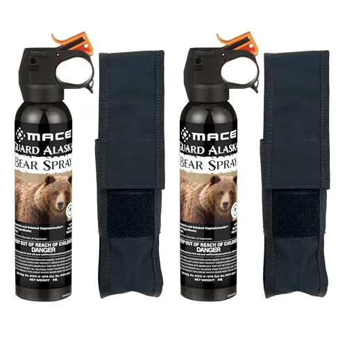 Mace Guard Alaska Bear Spray 2-Pack 20% OC 9oz