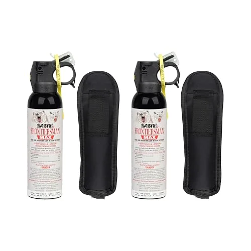 SABRE Frontiersman MAX Bear Spray 40-Foot Range 7.9oz