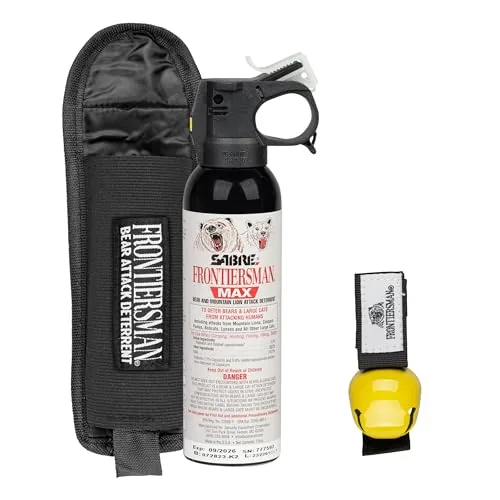 SABRE Frontiersman MAX Bear Spray 7.9 oz Kit