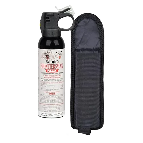SABRE Frontiersman MAX Bear Spray 40-Foot Range 7.9oz