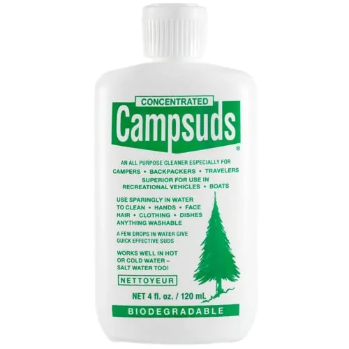 Campsuds Classic Biodegradable Camp Soap 4oz Concentrated