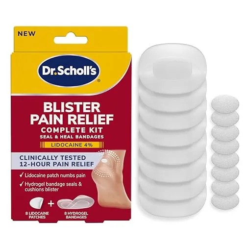 Dr. Scholl's Blister Kit with 4% Lidocaine Pain Relief