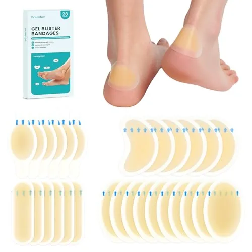 Promifun Hydrocolloid Blister Pads 28ct Variety Pack