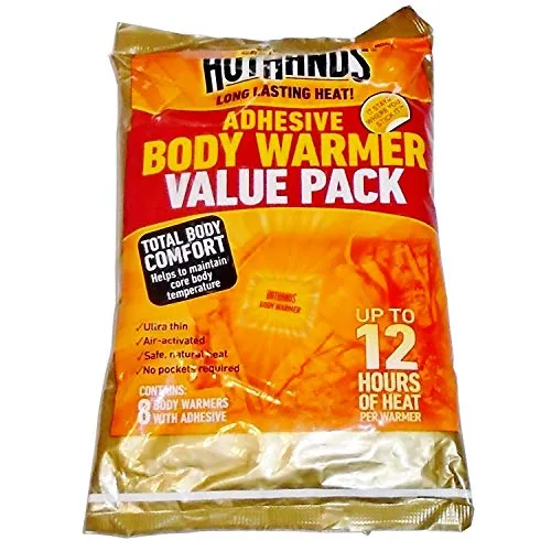 HotHands Adhesive Body Warmers 8-Pack Heat Patches