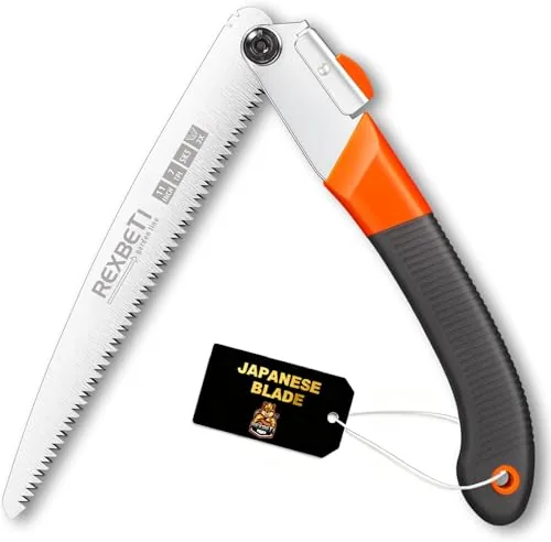 REXBETI Folding Saw 11-Inch SK-5 Steel Blade