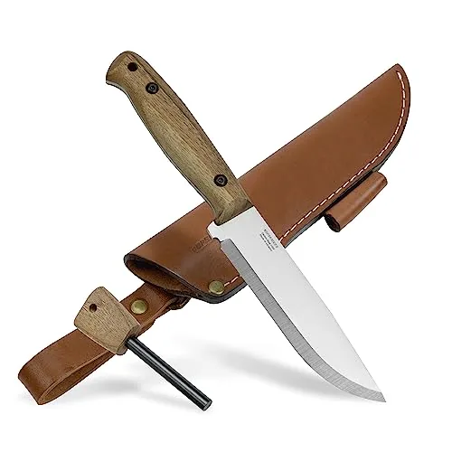 BPSKNIVES Adventurer Bushcraft Knife with Ferro Rod
