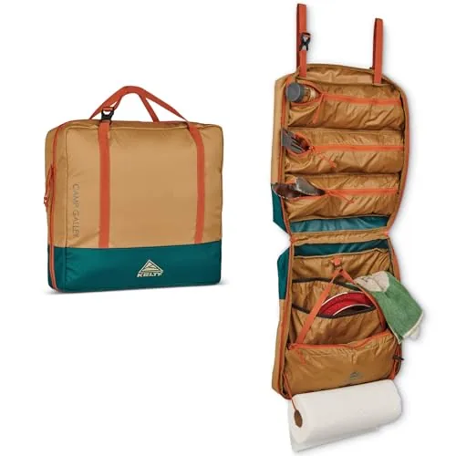 Kelty Camp Galley Kitchen Organizer Kit Dull Gold Teal
