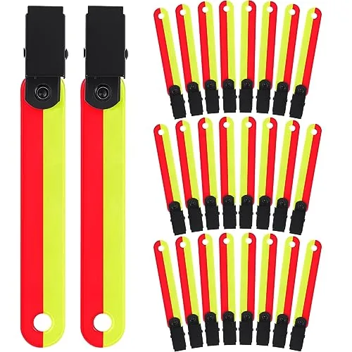 Copkim 24-Pack Reflective Trail Markers with Clips