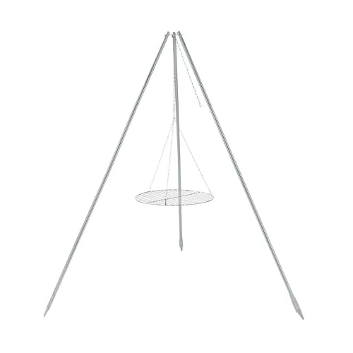 Coleman Tripod Campfire Grill with Adjustable Height Grate