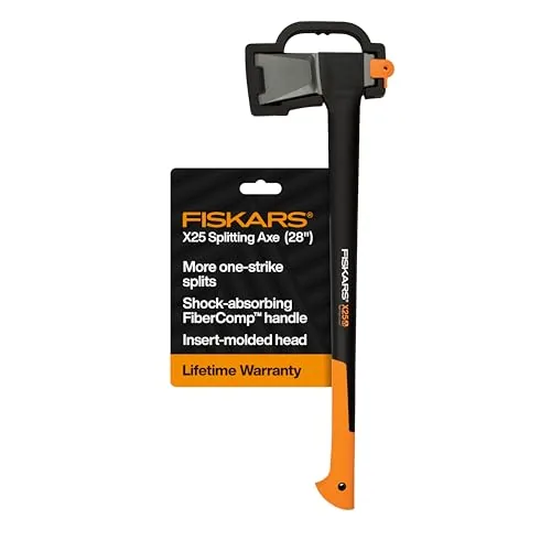 Fiskars X25 28-Inch Splitting Axe with FiberComp Handle