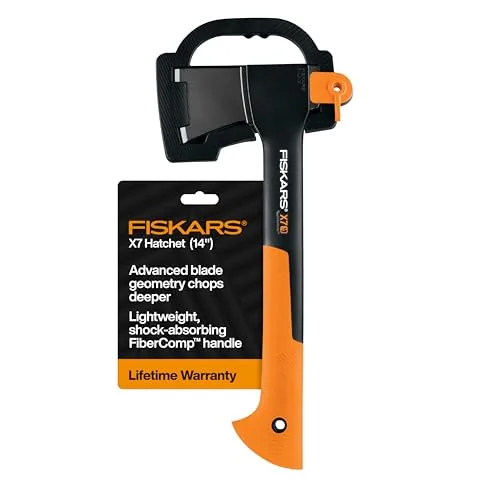 Fiskars X7 14-Inch Hatchet with Protective Sheath