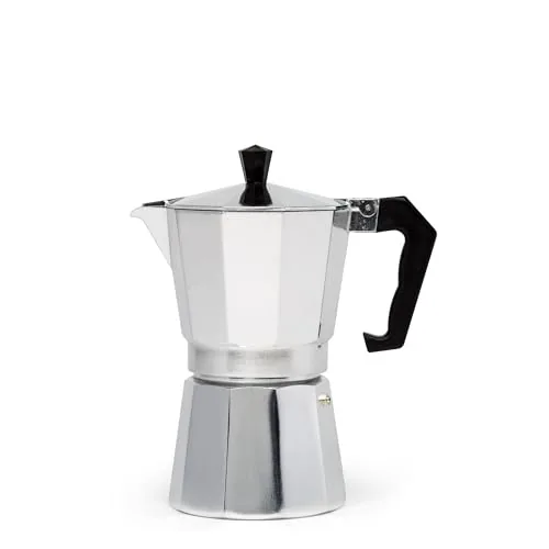 Primula 6-Cup Moka Pot Cast Aluminum Stovetop Espresso