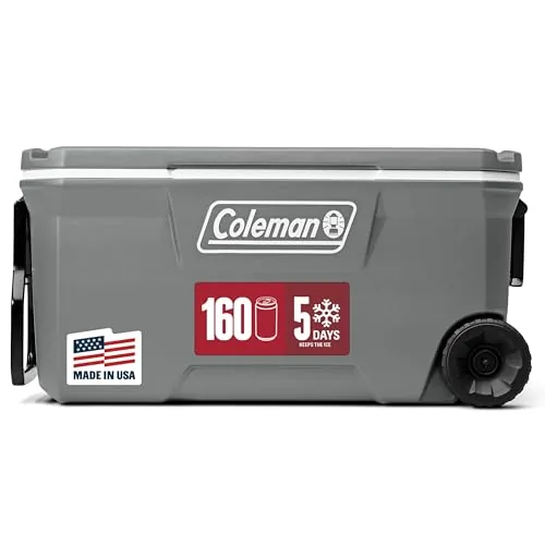 Coleman Classic 100-Qt Rolling Cooler with 5-Day Ice Retention