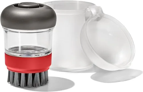 OXO Soap Dispensing Dish Brush with Storage Case