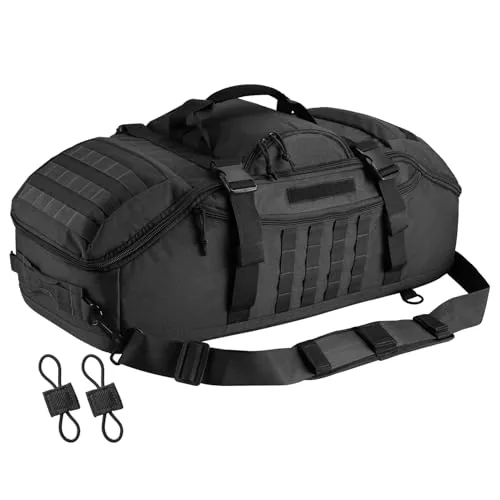 Hannibal Tactical 65L 3-in-1 MOLLE Duffle Backpack