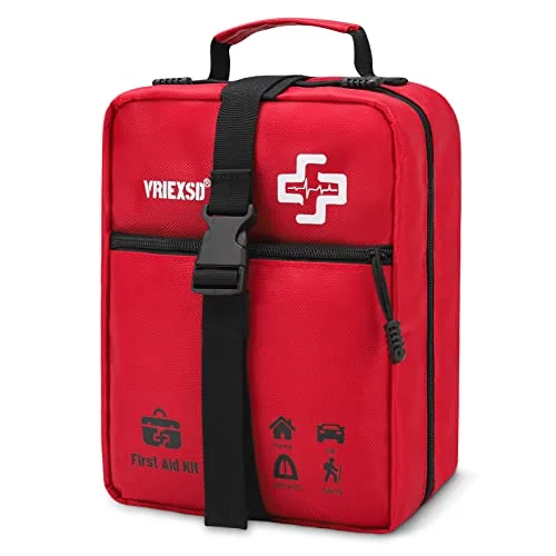 VRIEXSD 400-Piece First Aid Kit with Divided Compartments