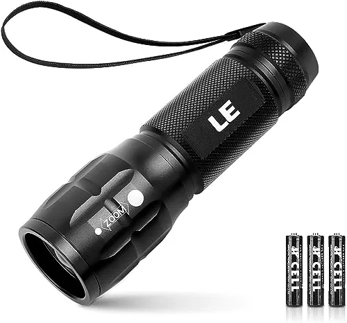 Lighting EVER LED Flashlight 140 Lumen Zoomable