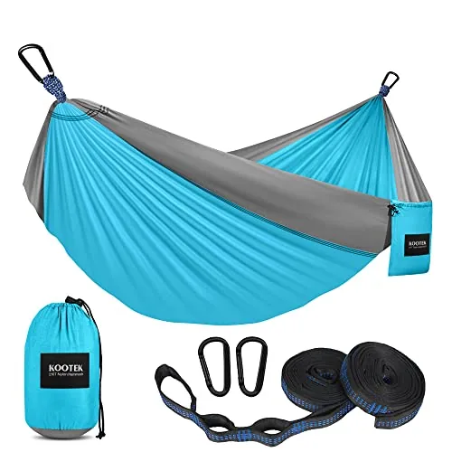 Kootek Camping Hammock 400 lb Capacity with Straps
