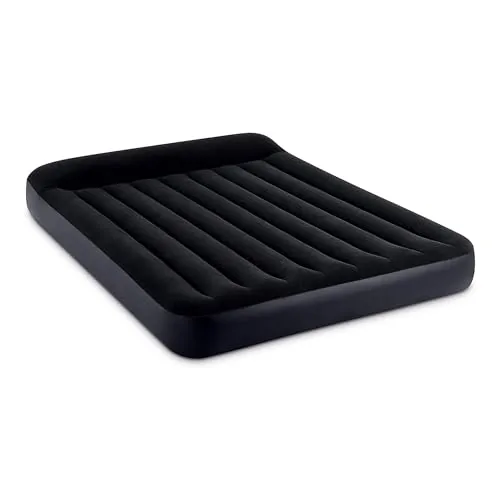 Intex Dura-Beam Queen Air Mattress with Built-In Pump