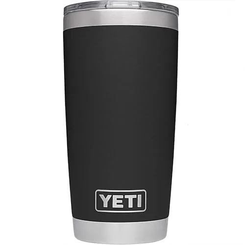 YETI Rambler 20 oz Tumbler with MagSlider Lid Black