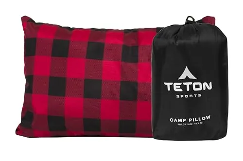 TETON Sports Camp Pillow Washable Black