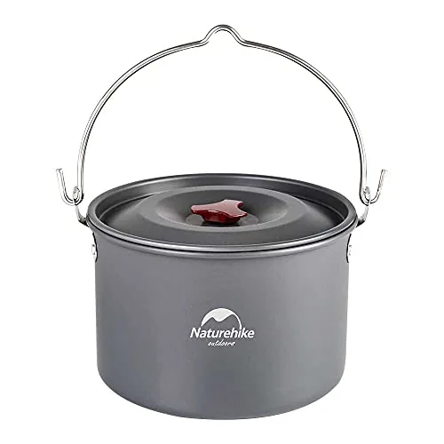 Naturehike 4L Aluminum Hanging Pot 1mm Thick
