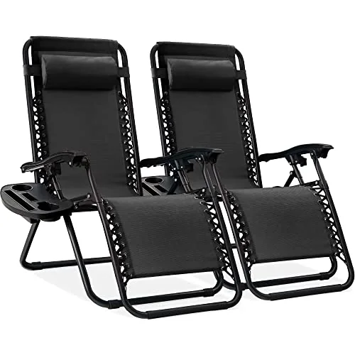 Best Choice Products Zero Gravity Recliners Set of 2