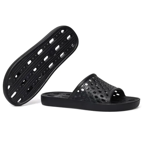 Litfun Women's Quick-Dry Non-Slip Shower Slippers
