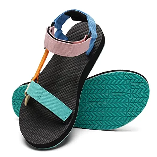 WateLves Women's Hiking Sandal with Arch Support