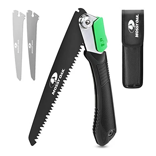 Mossy Oak 3-in-1 Folding Saw with Interchangeable Blades