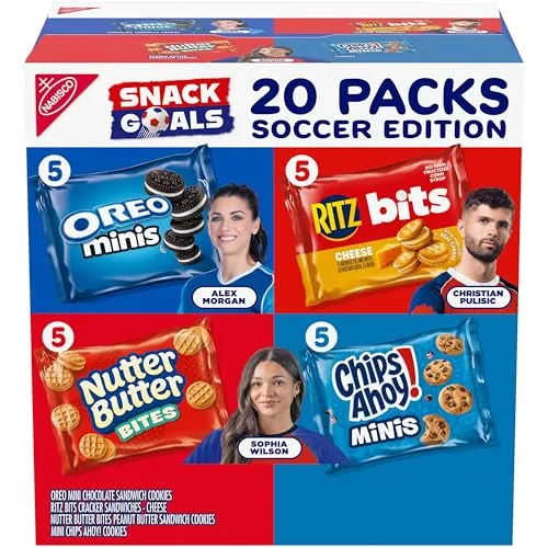 Nabisco Variety Pack 20 Snack Packs 4 Flavors
