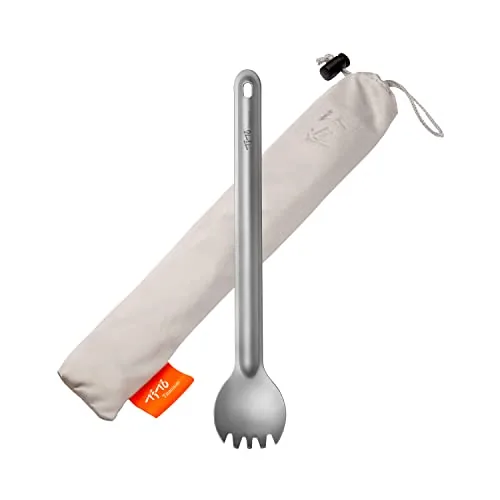 TiTo Titanium Long Handle Spork Ultralight 16g