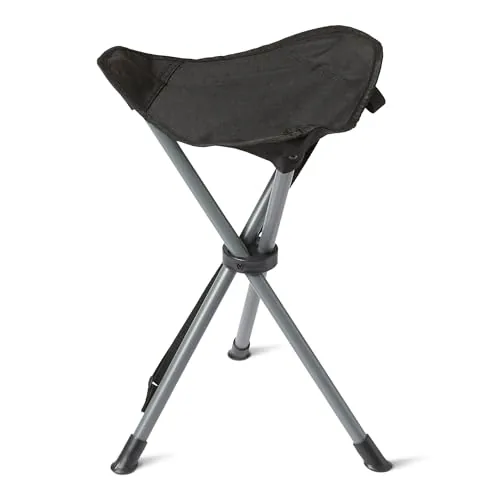 Amazon Basics Collapsible Camping Stool Lightweight Steel Frame