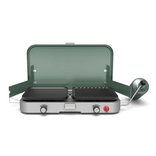 Coleman Cascade 3-in-1 Camp Stove with Grill & Griddle