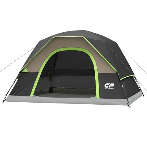 CAMPROS CP 4-Person Dome Tent with Mesh Ceiling