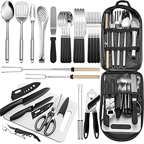 Freehiker 27-Piece Camping Kitchen Utensil Set