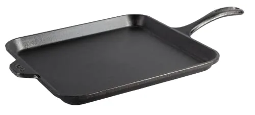 Lodge 11-Inch Seasoned Cast Iron Square Griddle