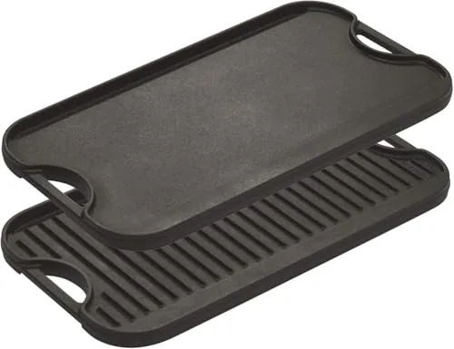 Lodge Reversible Cast Iron Grill/Griddle 20x10.5in