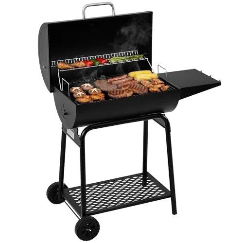 Royal Gourmet CC1830 28-Inch Barrel Charcoal Grill 626 Sq In