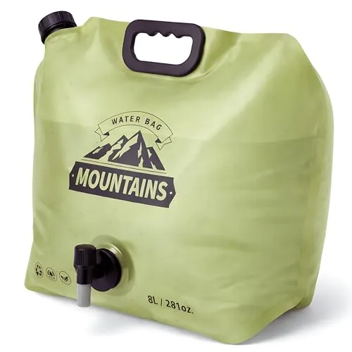 CoreMuse 2-Gallon Collapsible Water Jug with Spout