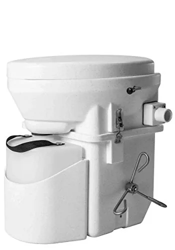 Nature's Head Composting Toilet with Foot-Spider Handle