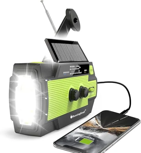 RunningSnail MD-090P Emergency Crank Weather Radio